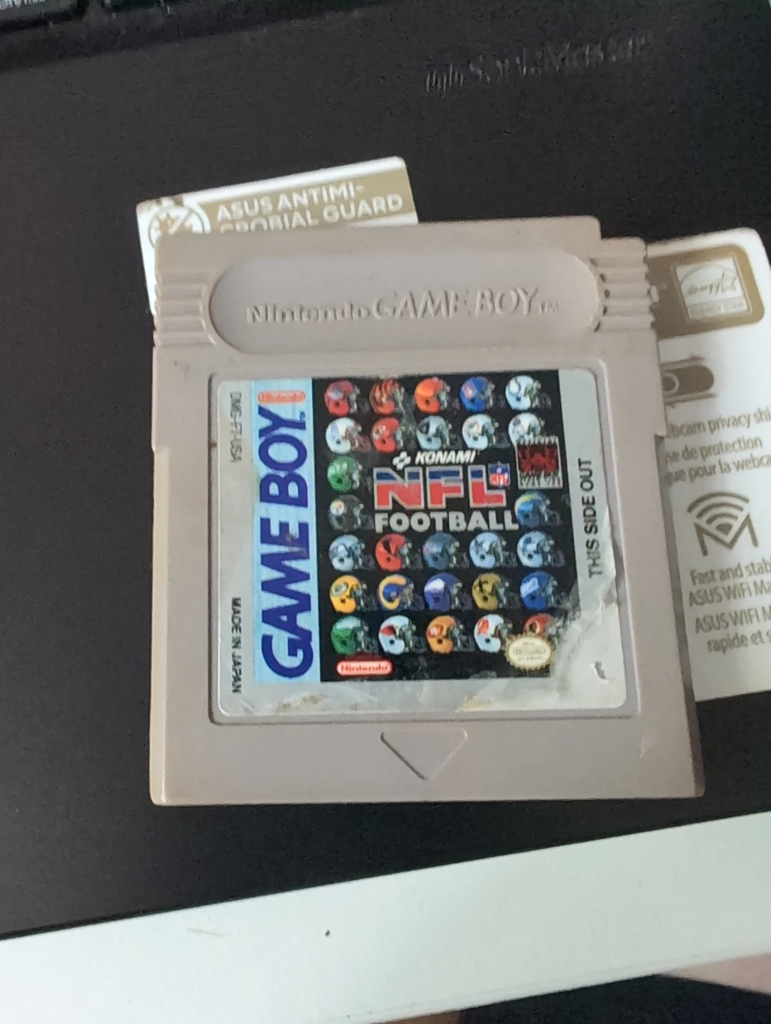 Nintendo Game Boy NFL Football Konami Game Cartridge