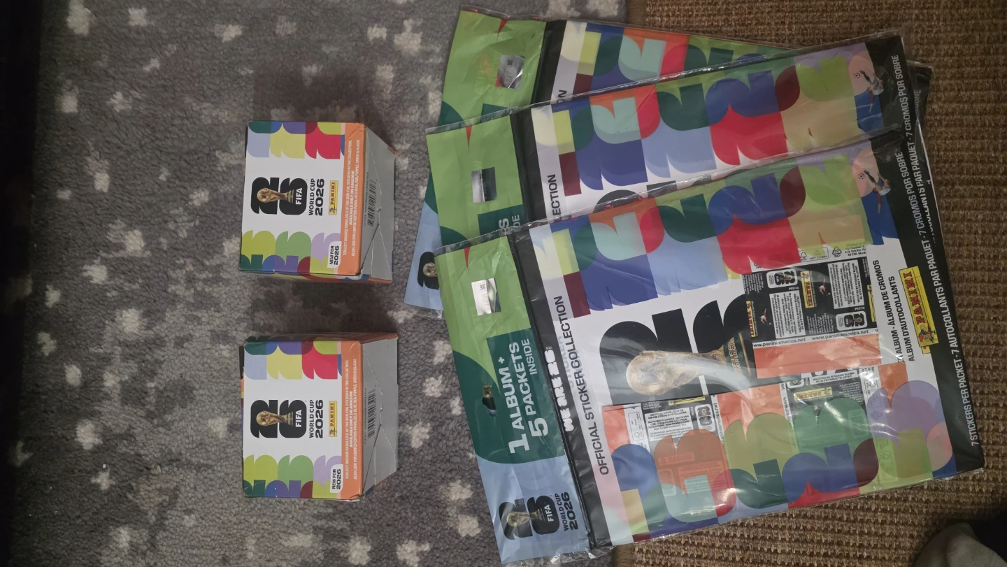 Panini FIFA World Cup 2026 Official Stickerln Album + 5 Packs