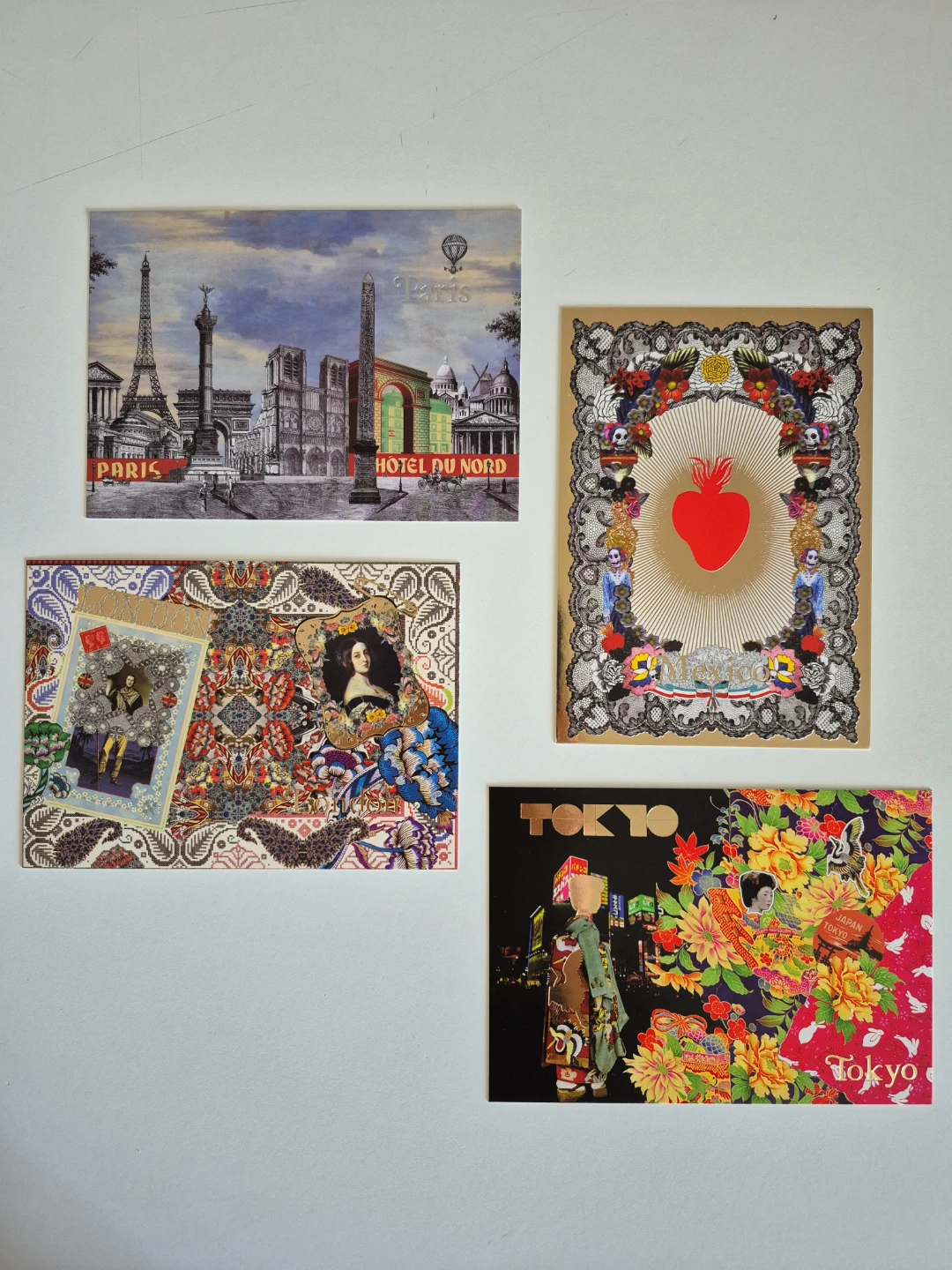 10 Travel Postcards (Set) by Christian Lacroix NEW in Package - photo 4