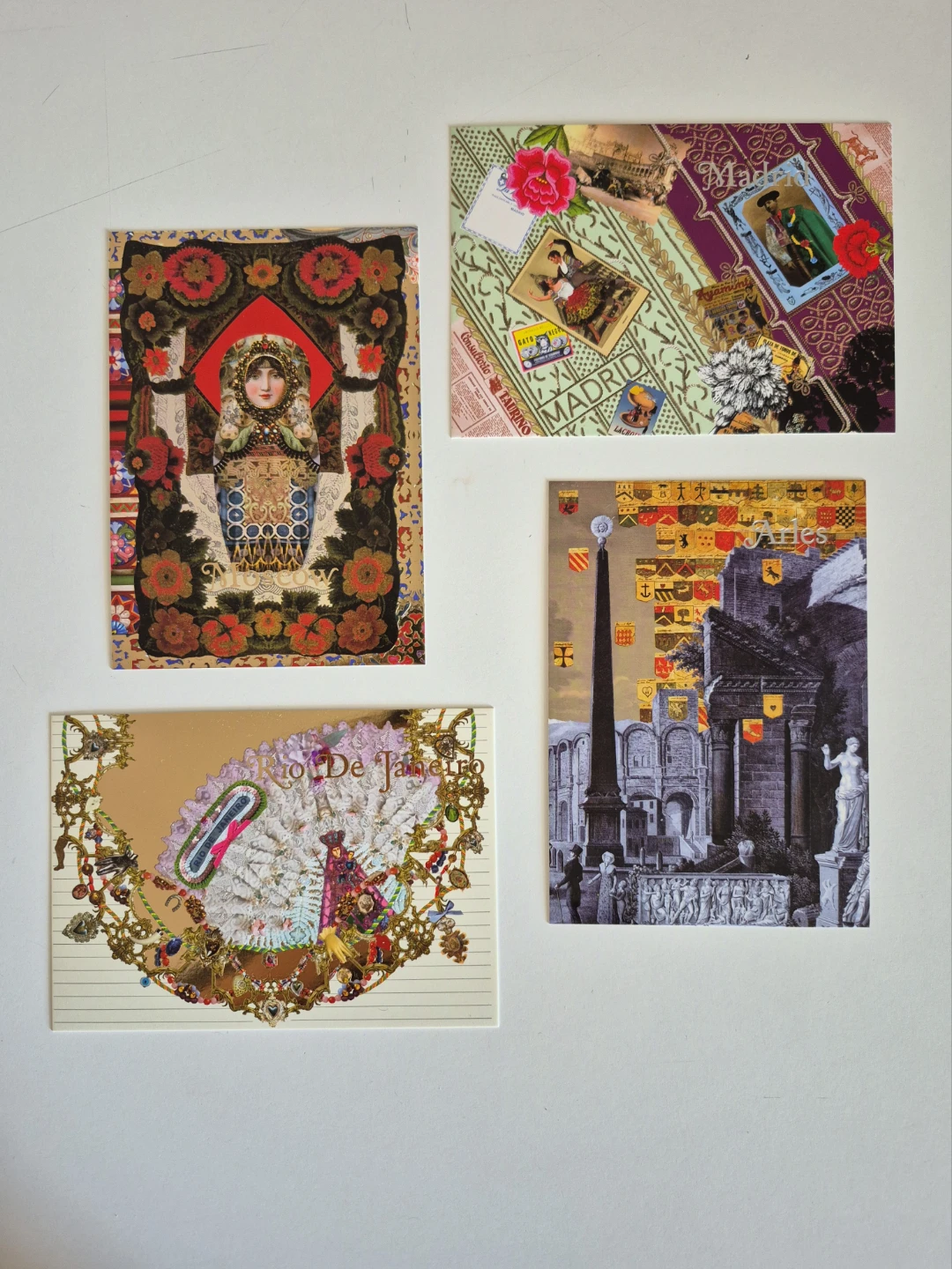 10 Travel Postcards (Set) by Christian Lacroix NEW in Package - photo 5