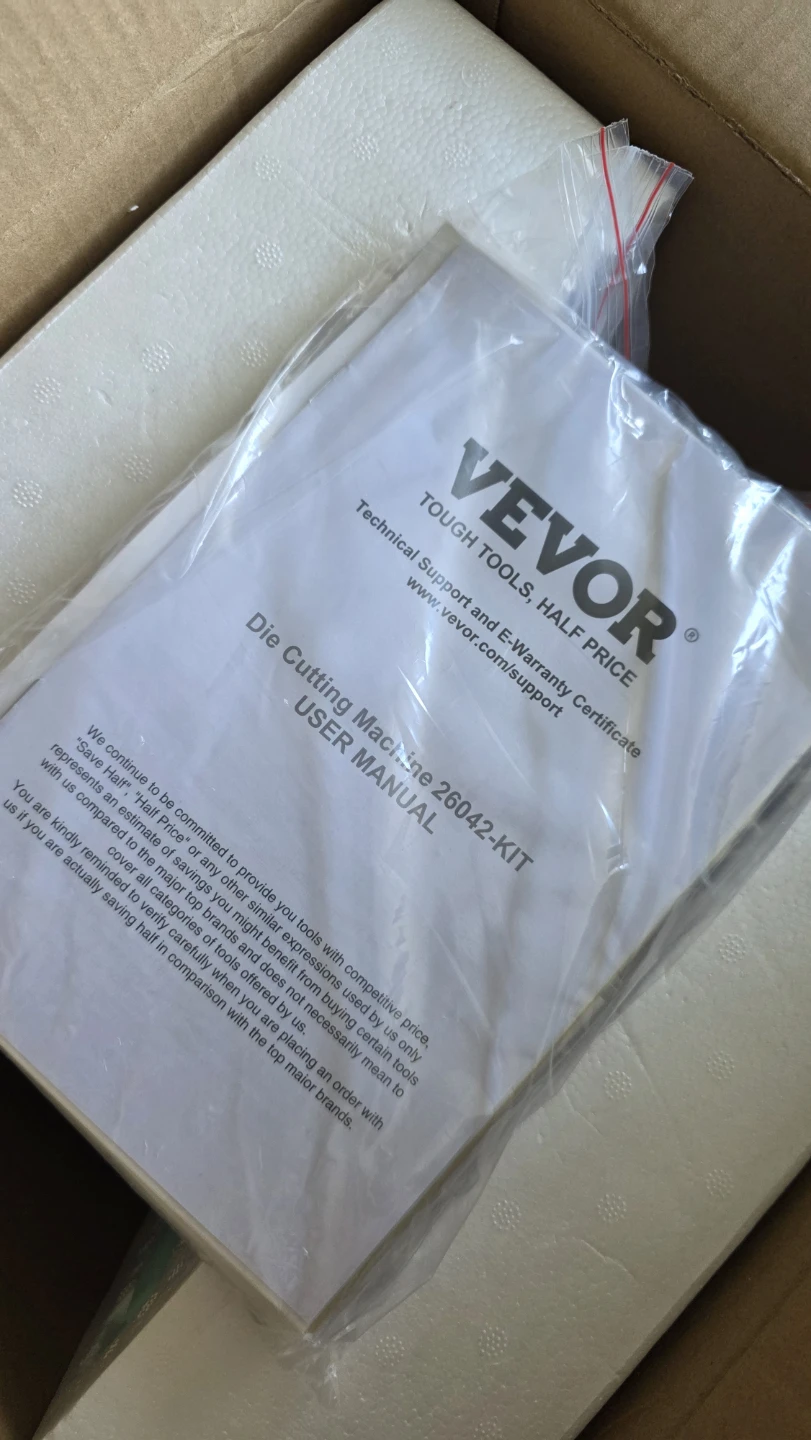VEVOR Manual Die Cutting and Embossing Machine - photo 4