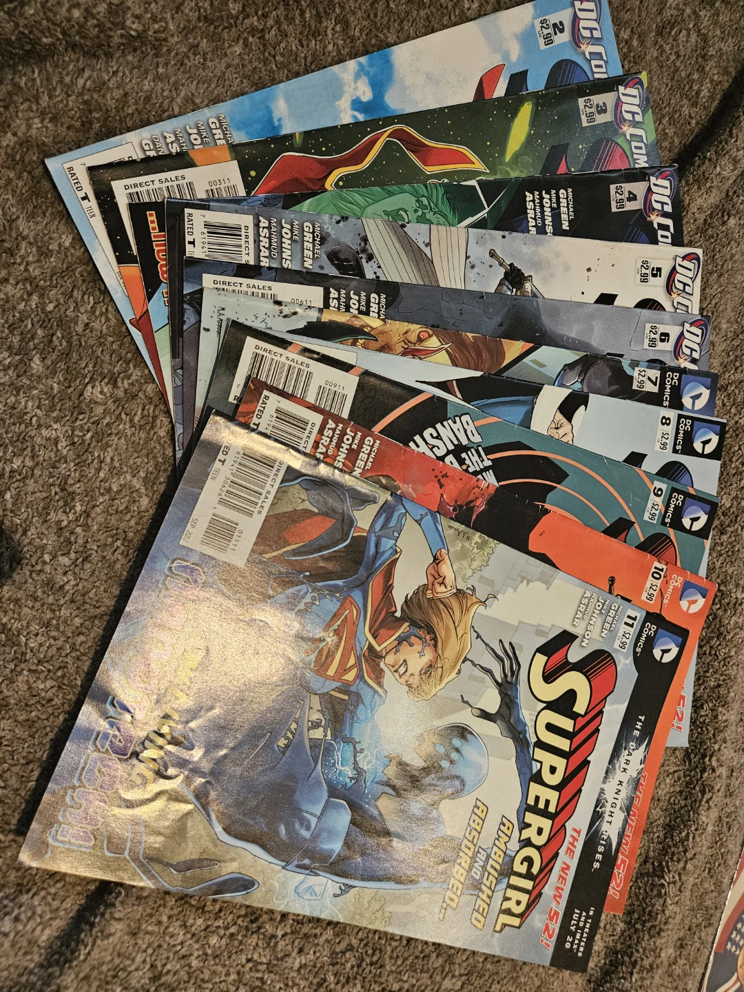 DC Comics Supergirl The New 52 Comic Books
