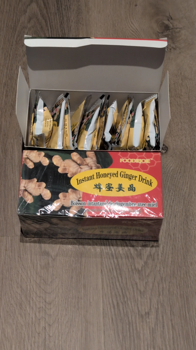 Instant Honey Ginger Drink