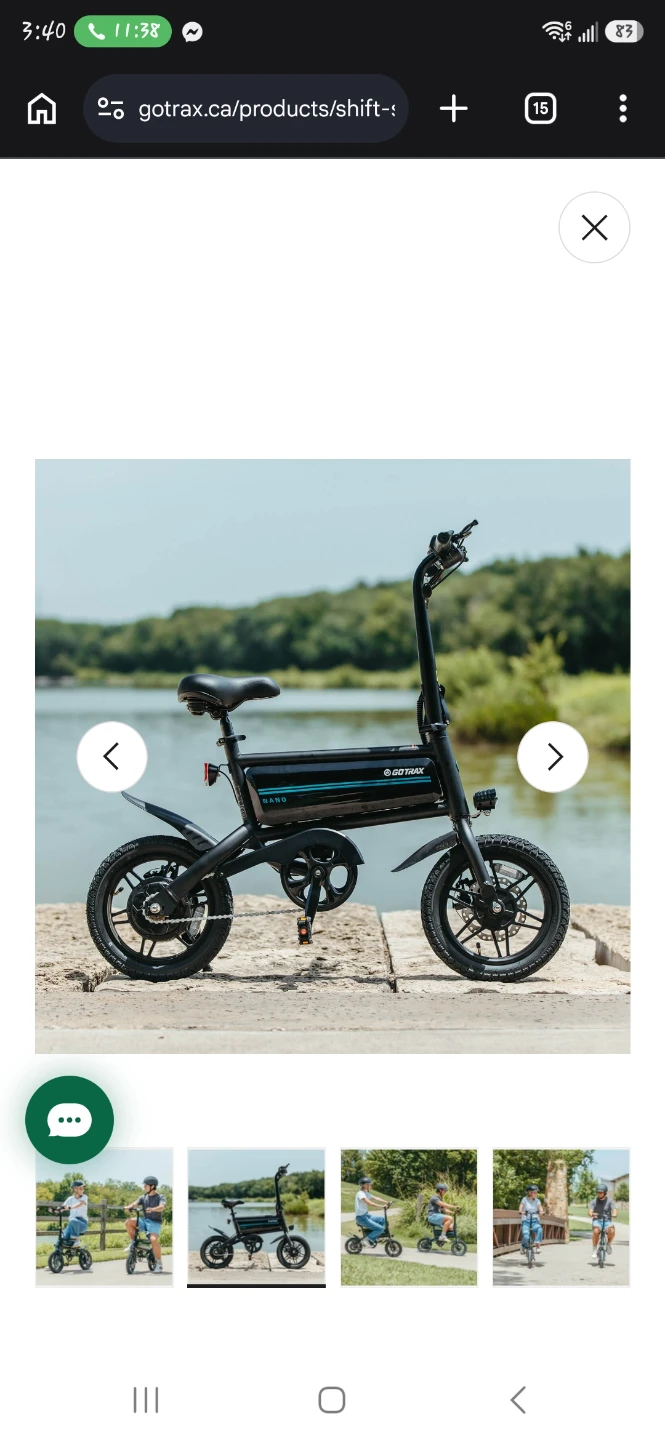 GOTRAX S2 / NANO Foldable Electric Bike 14" - photo 2
