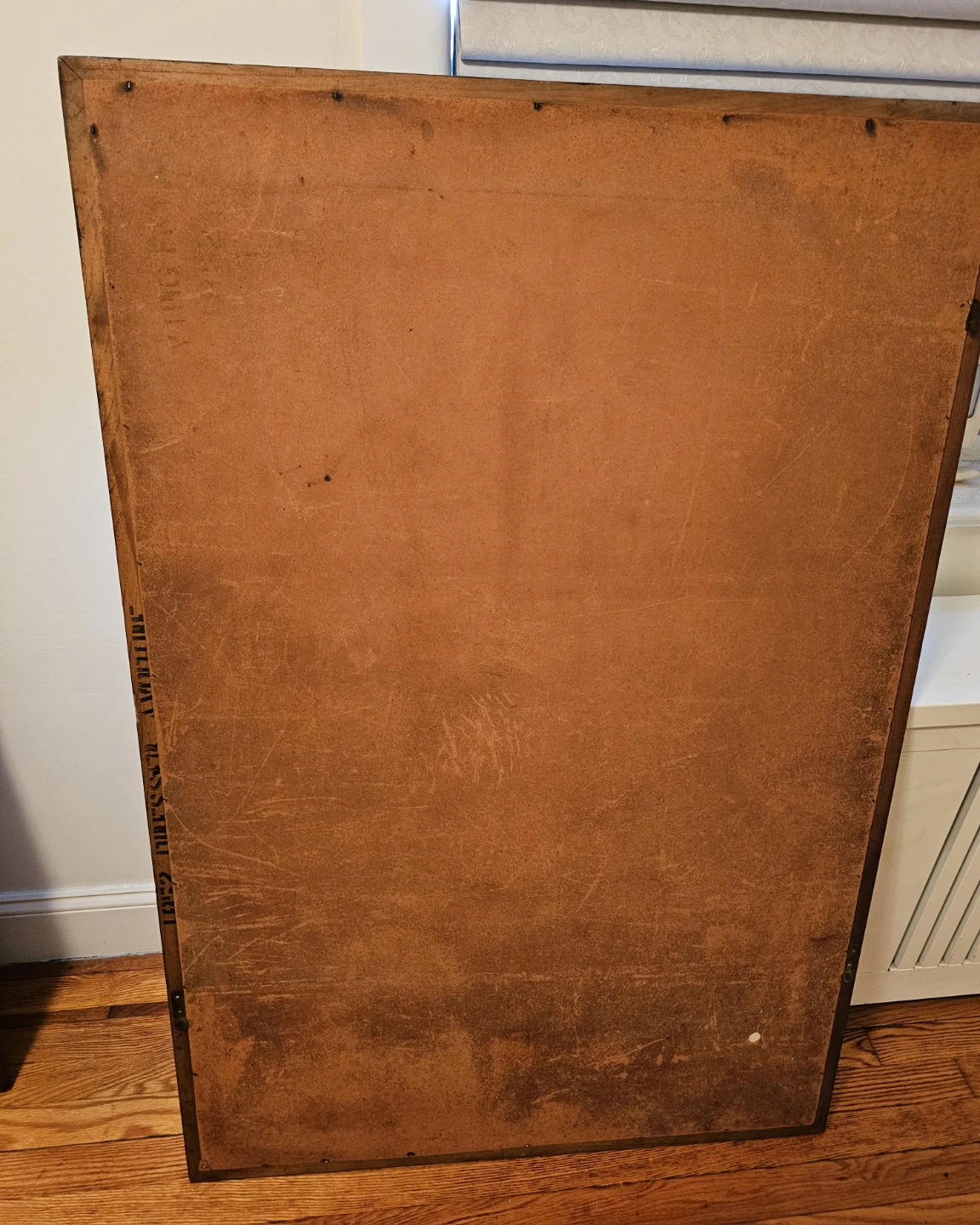 Huge vertical vintage mirror - photo 5
