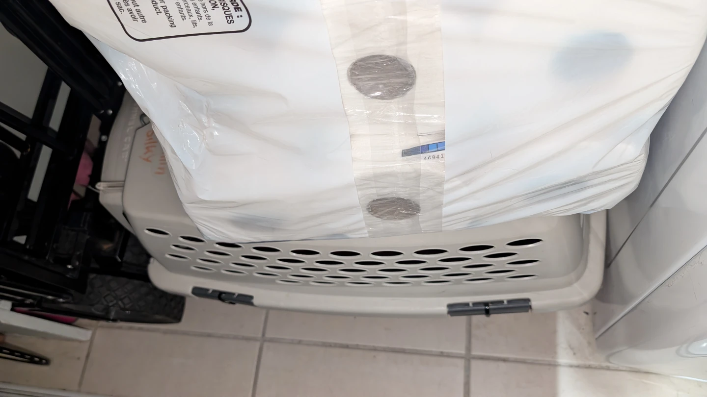plastic pet carrier, litter sifter pan, gloves.All washed/FREE❣️