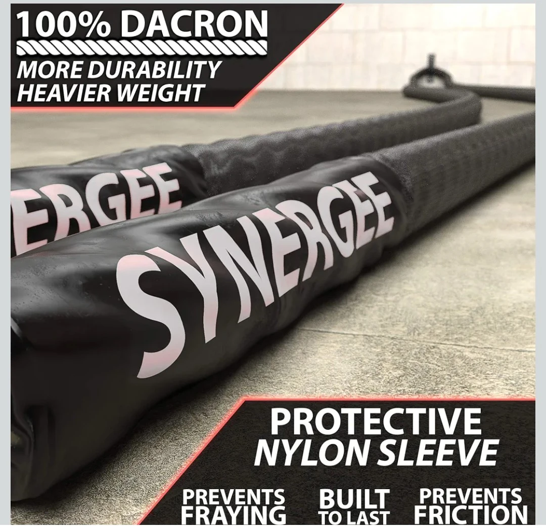 Synergee 50ft Battle Rope with Wall Mount - photo 3
