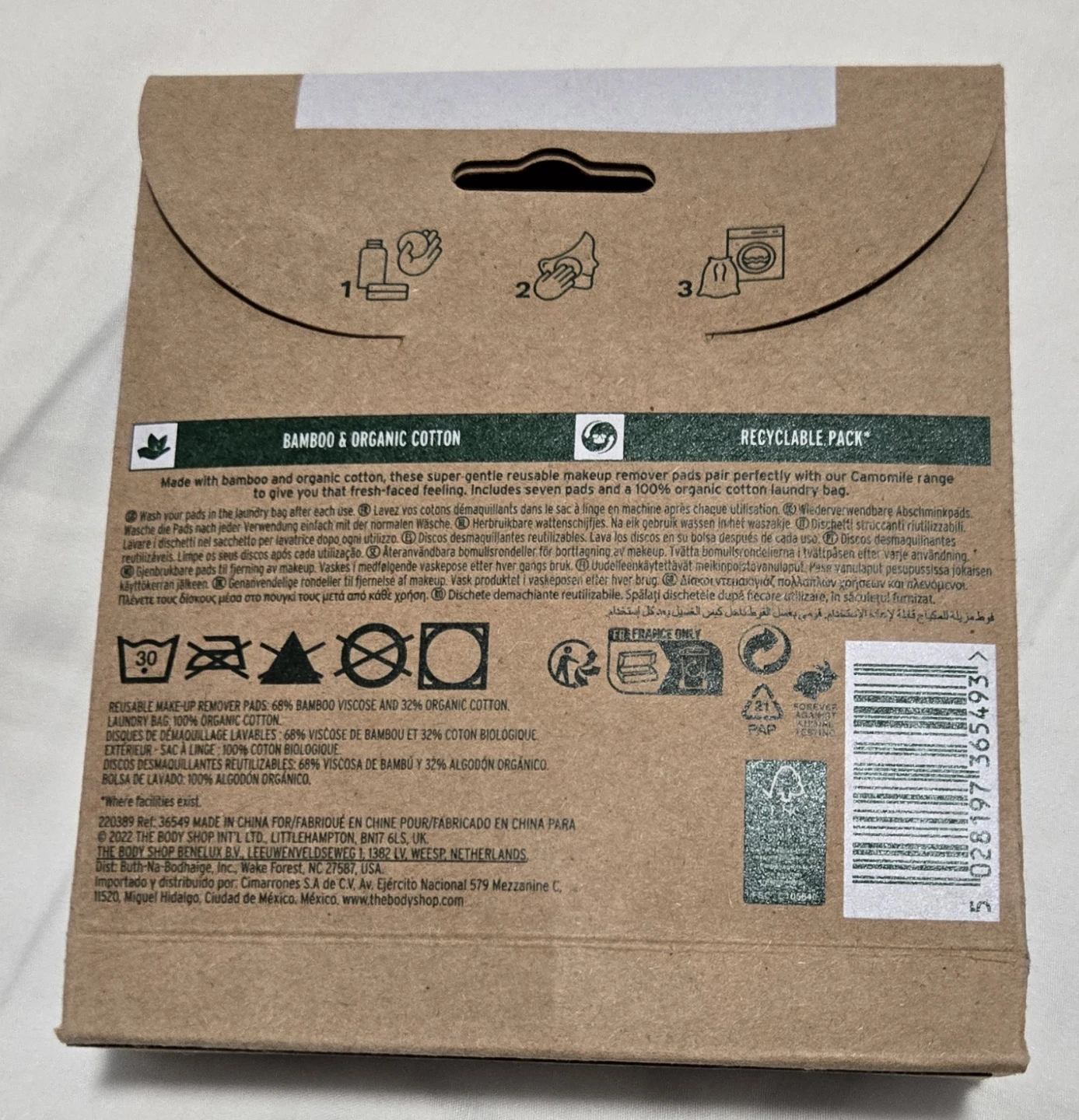 Brand New - The Body Shop Reusable Makeup Remover Pads - photo 2