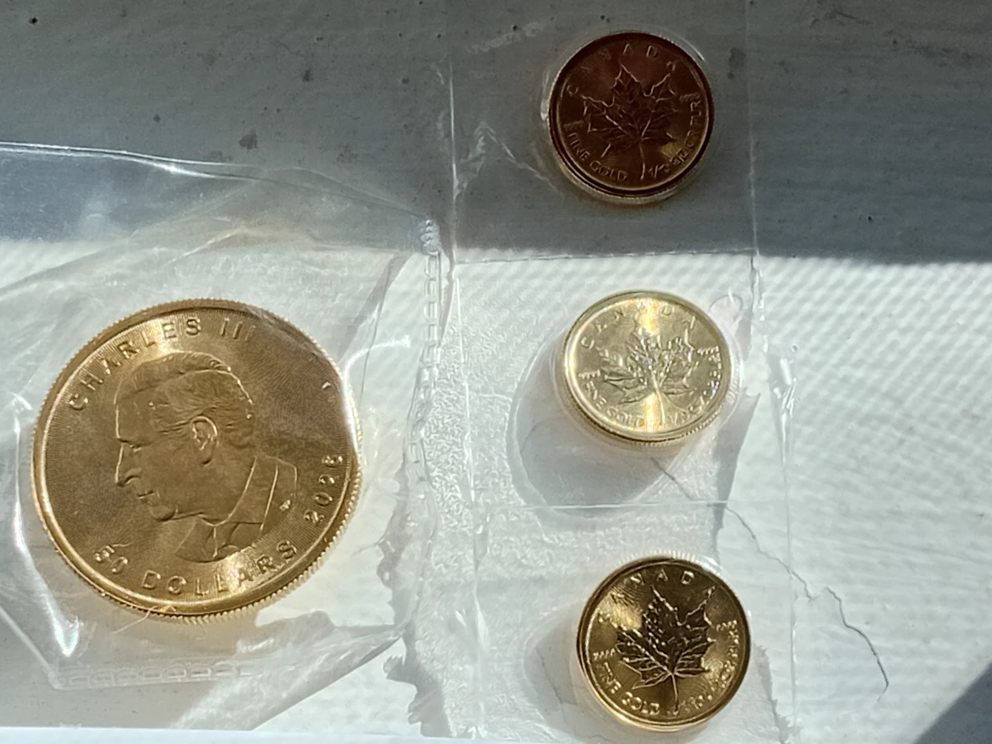 2026 .9999 canadian maple leaf 1oz gold and 1/10oz gold coins - photo 5