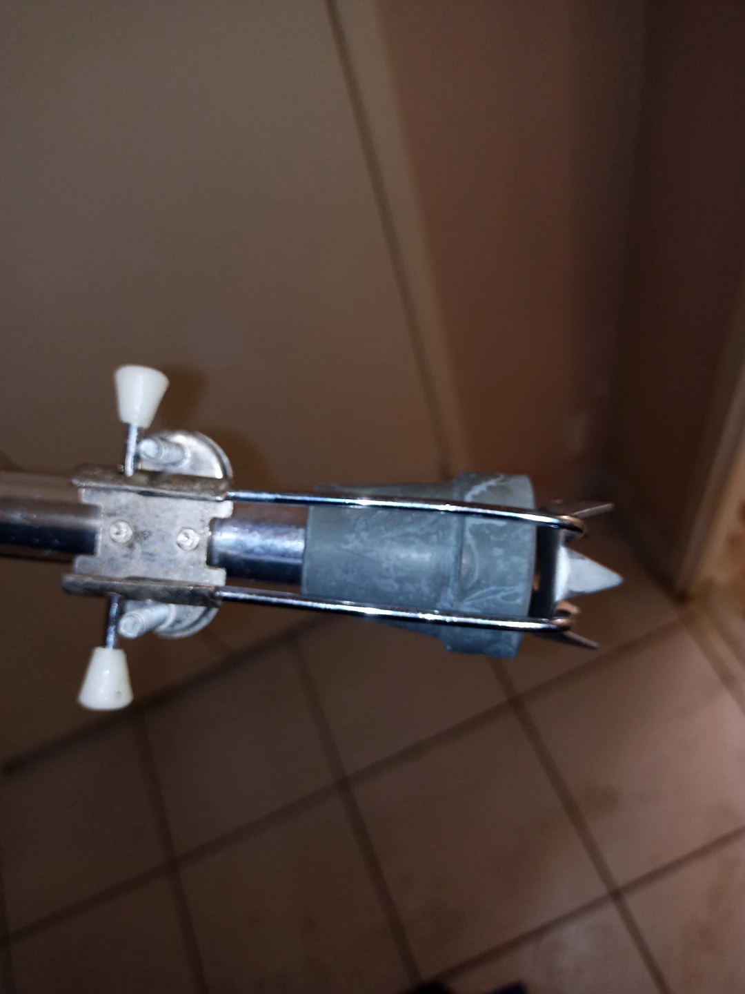 AMG Adjustable Offset Cane In Silver With Ice Pick - photo 4