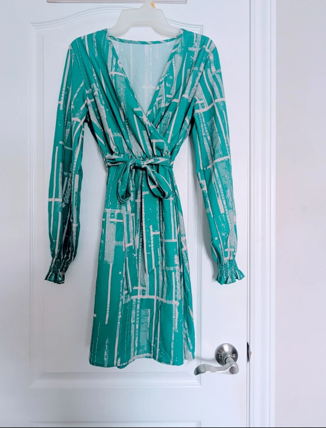 Green Patterned  Dress - photo 2