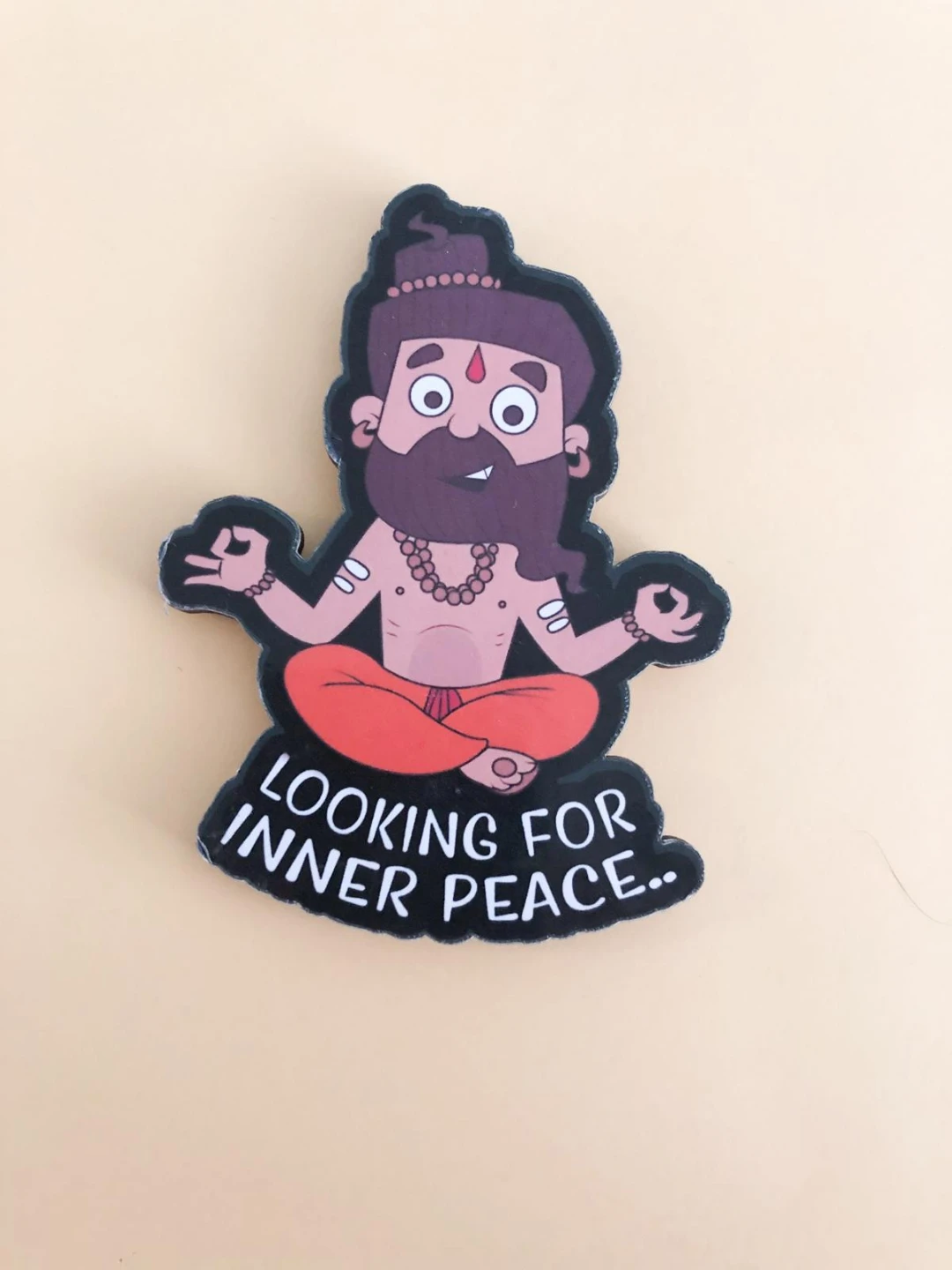 Funny magnets - Guru Character