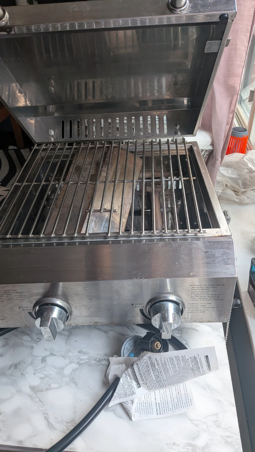 Nexgrill Propane tabletop BBQ Grill w tank - photo 3
