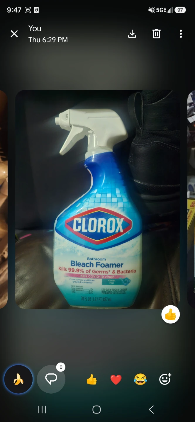 Clorox Bathroom Bleach Foamer - Ocean Mist