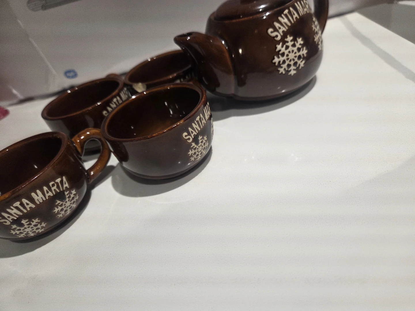 Santa Marta Teapot and Cups Set - photo 2