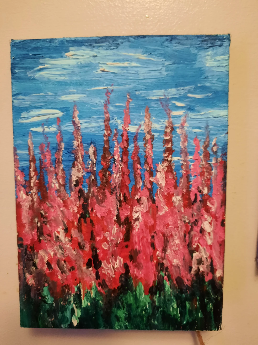 Set of 4 oil Paintings - Nature Scenes - photo 4