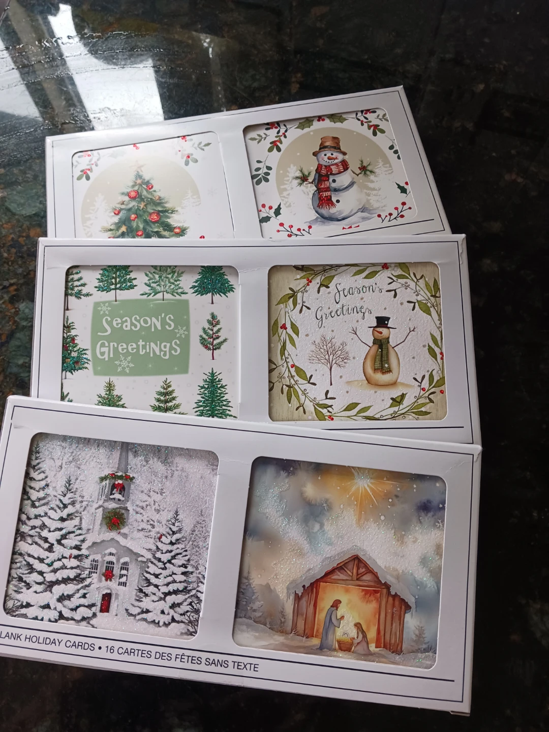 Home Styles Christmas Card Set with Envelopes