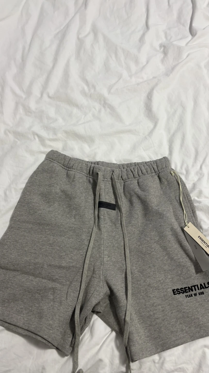 Fear of God Essentials Shorts - Dark Oatmeal - New With Tags