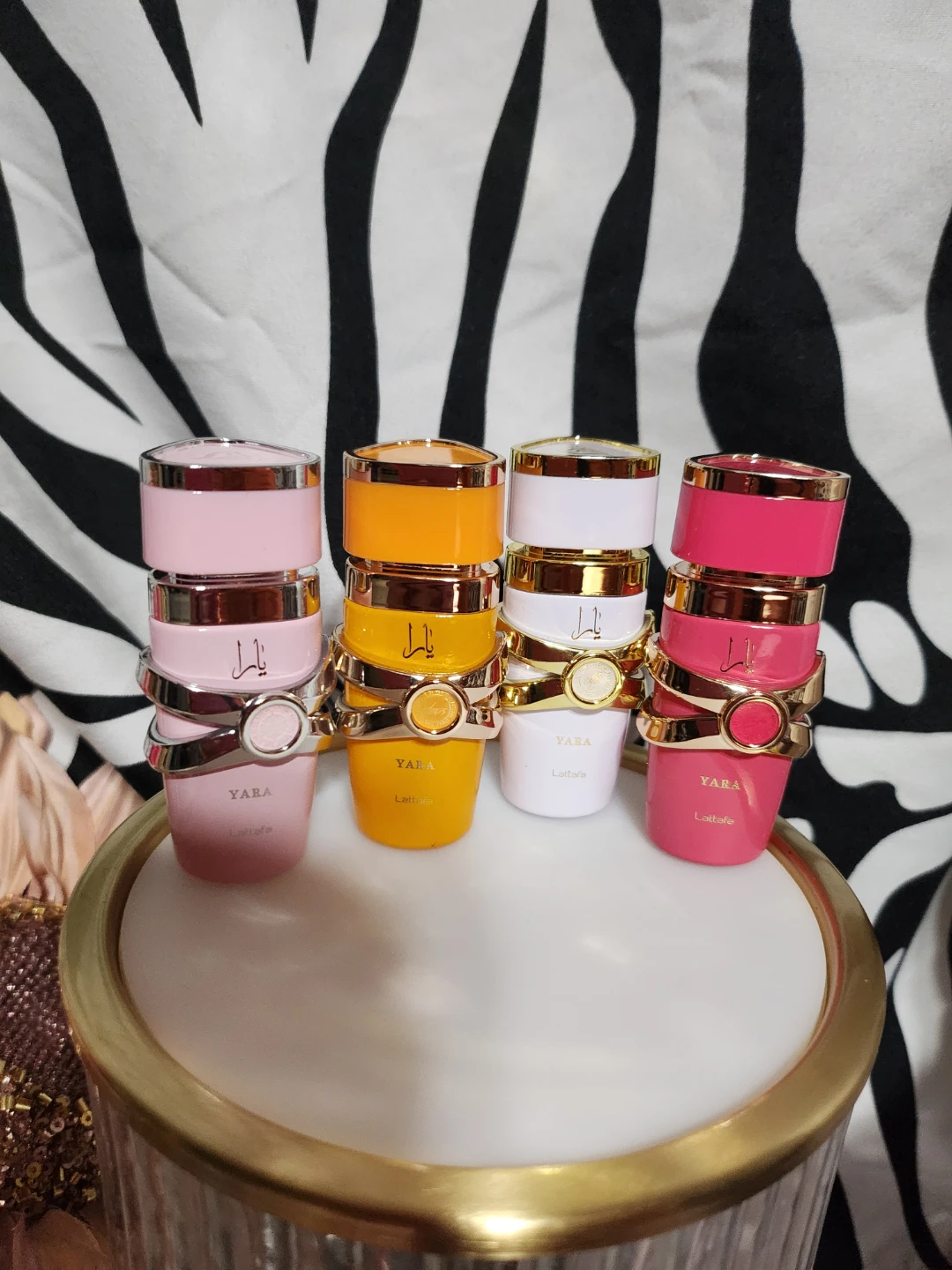 Mini Lattafa Yara Perfume - Pink, Orange, White, Red