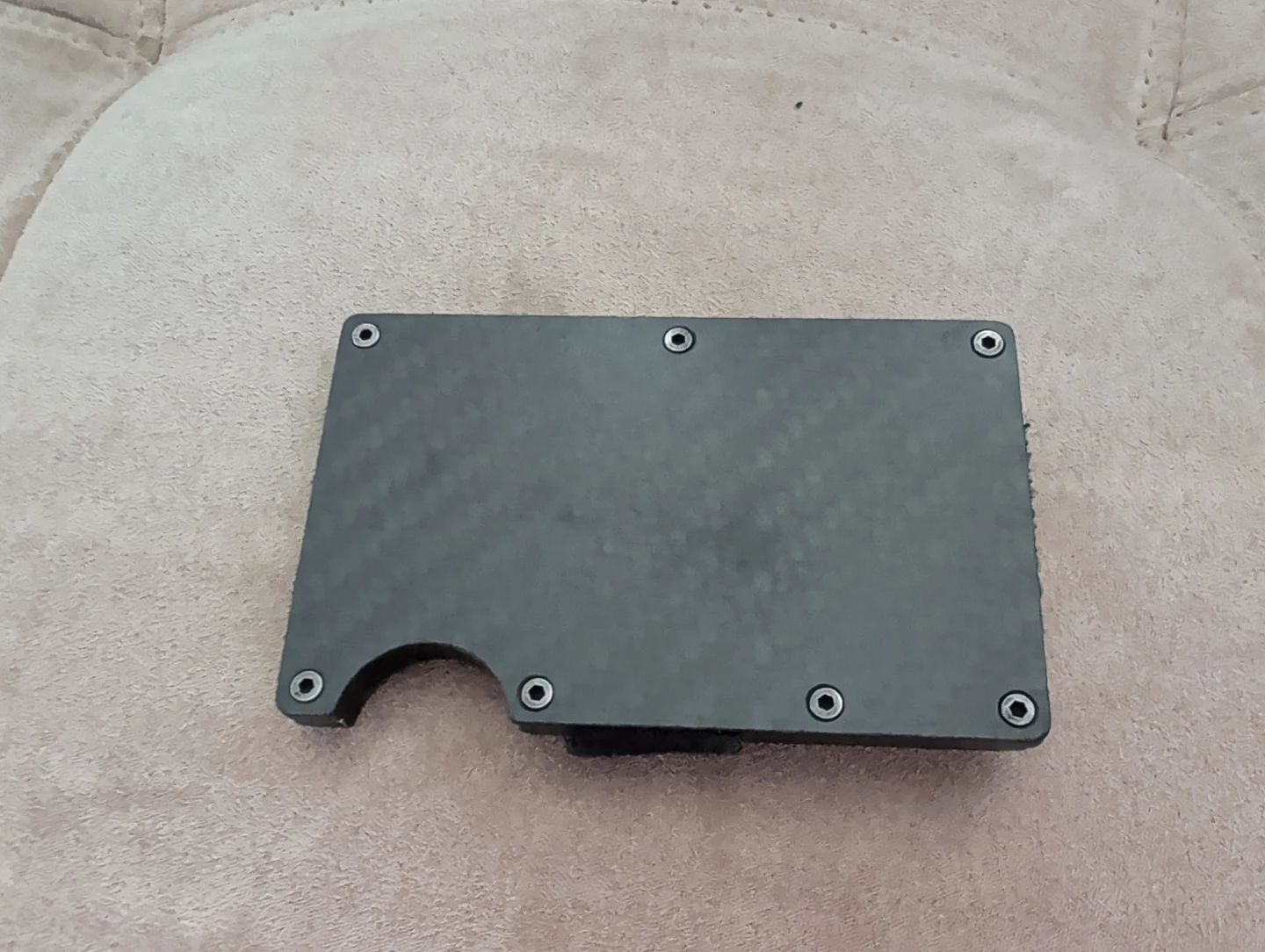 Carbon Fiber Wallet with Money Clip