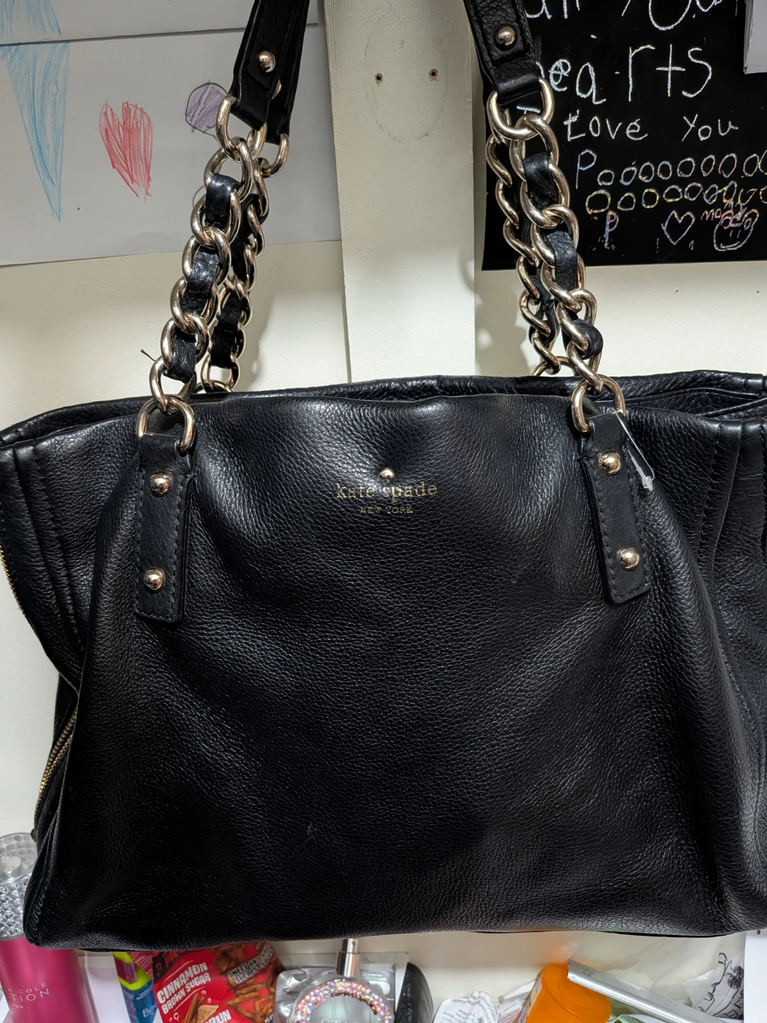 Kate Spade New York Black Leather Shoulder Bag - photo 2