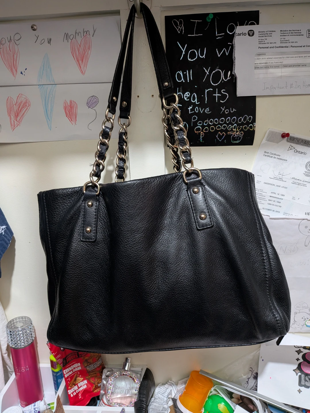 Kate Spade New York Black Leather Shoulder Bag - photo 3