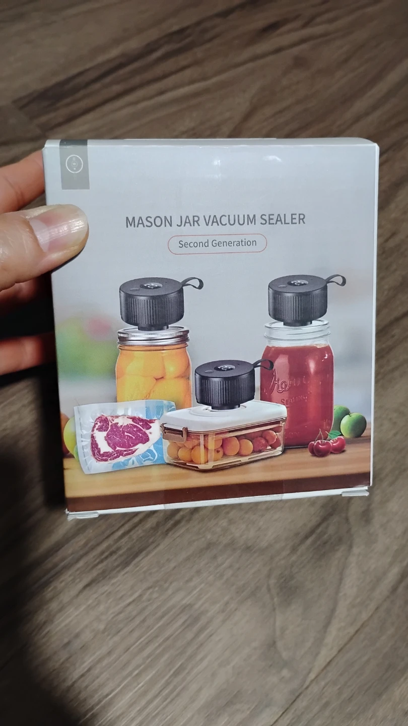 Mason Jar Vacuum sealer-2nd Gen