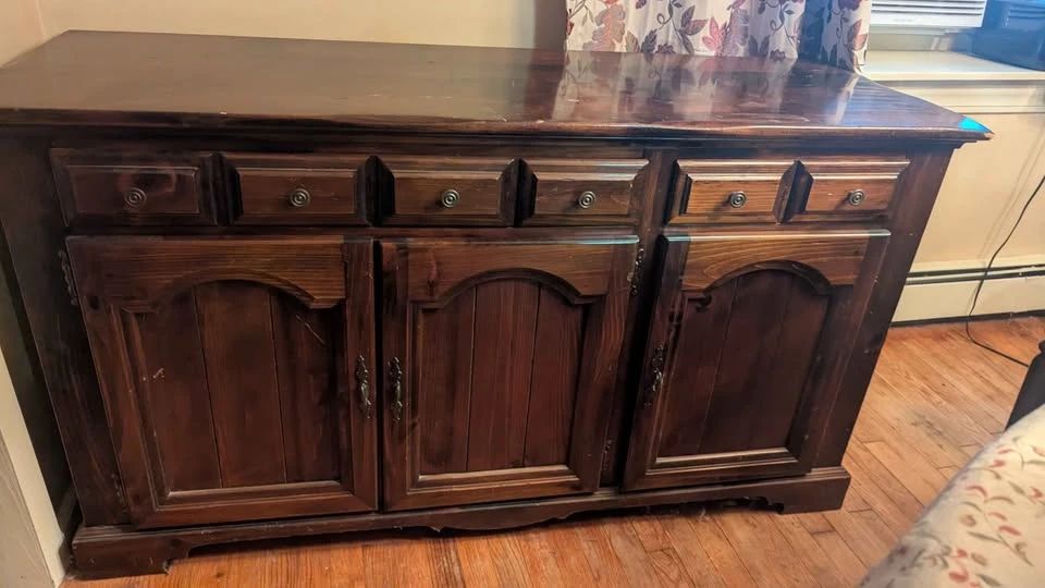 Wooden Sideboard Buffet Cabinet