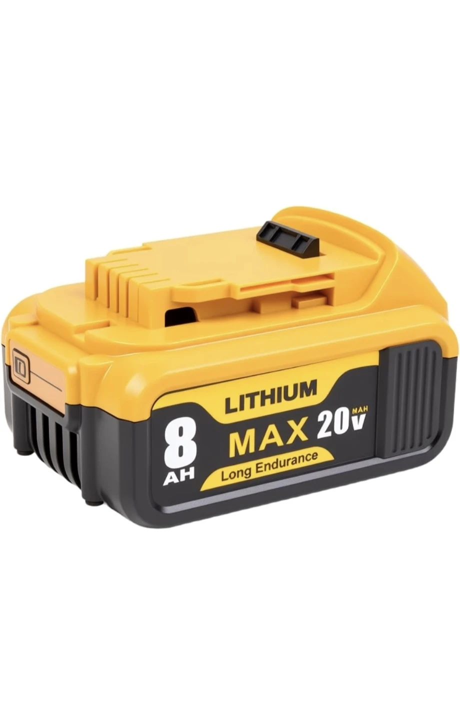 New1 Pack 8.0Ah 20V Battery Replacement for Dewalt 20V Lithium