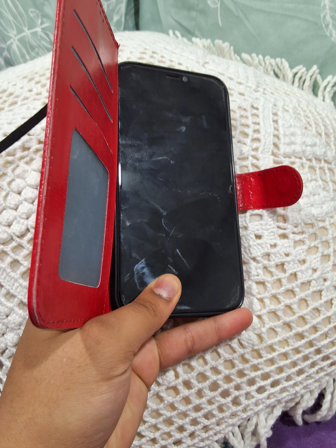 iPhone 11 Pro Max Flip Wallet Case with MagSafe Ring - photo 4