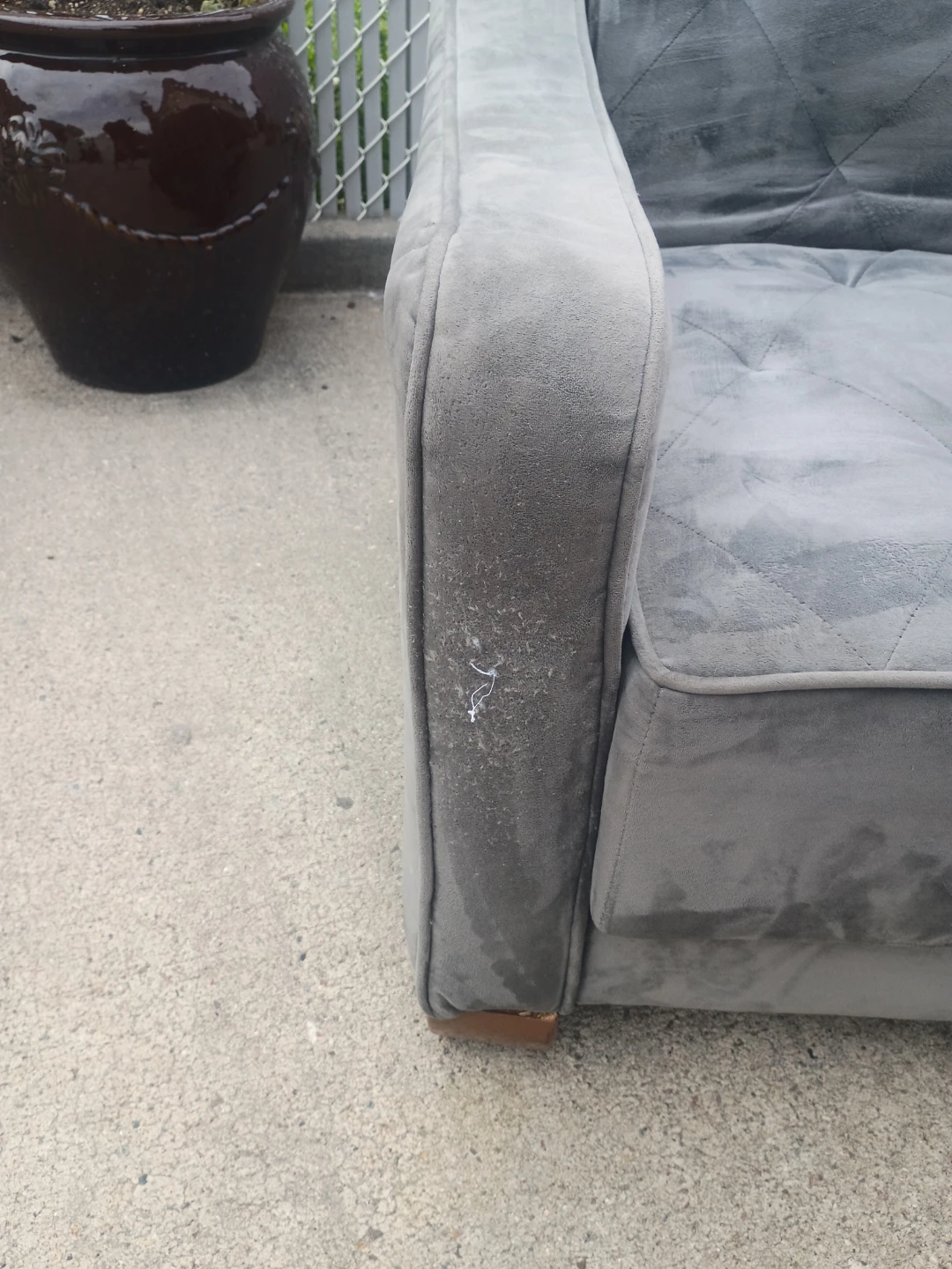 Grey Futon - photo 5
