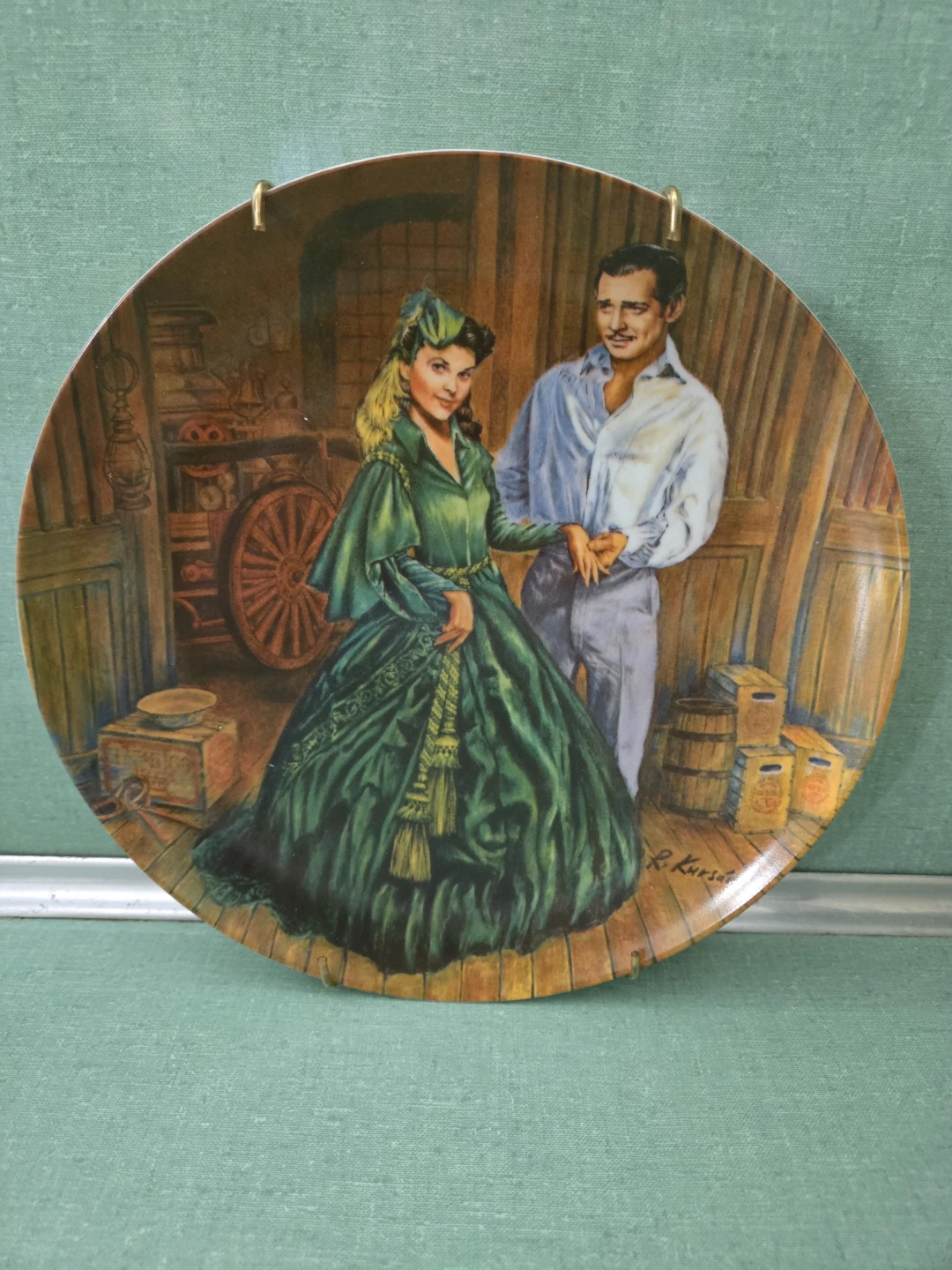 Knowles Gone With The Wind Collector Plate 1984