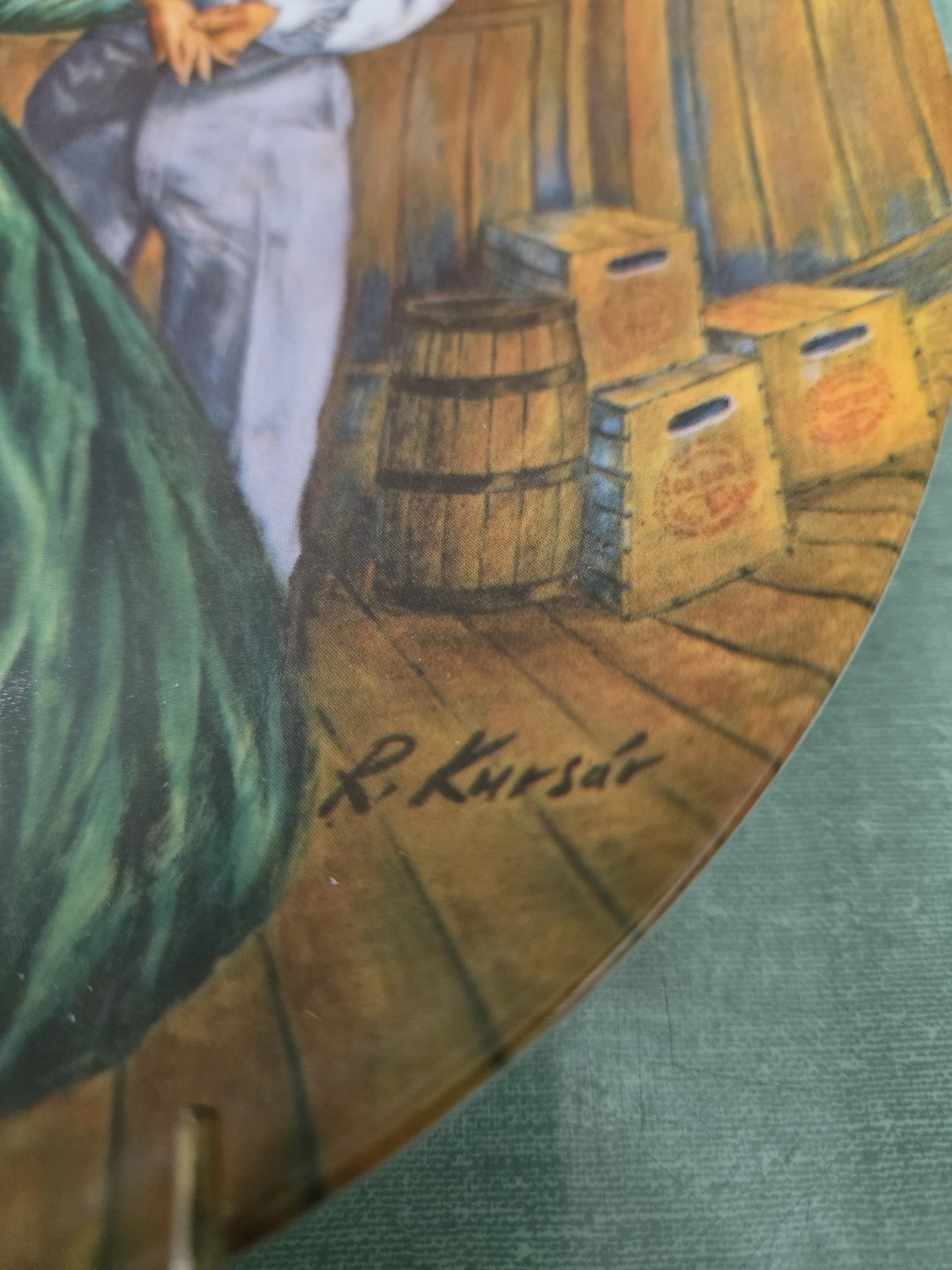 Knowles Gone With The Wind Collector Plate 1984 - photo 4