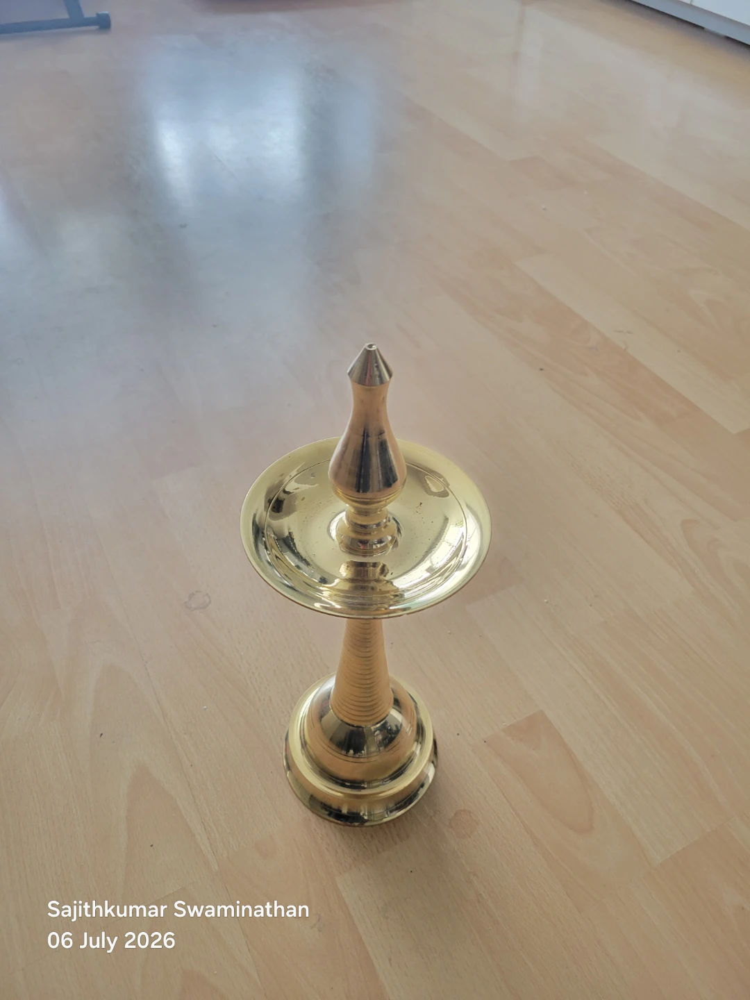 Brand New Kerala Style Brass Nilavilakku Lamp