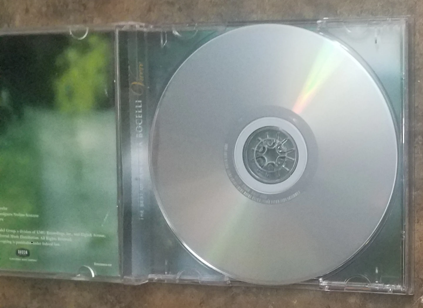 The Best Of Andrea Bocelli - Vivere Excellent Condition CD - photo 4