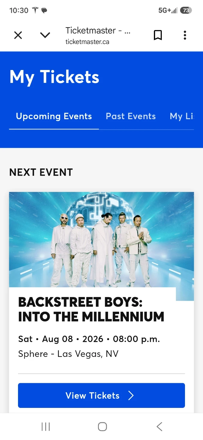 FS: Backstreet Boys at Las Vegas Sphere