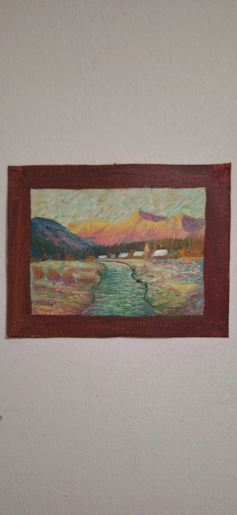 Vintage Landscape Painting