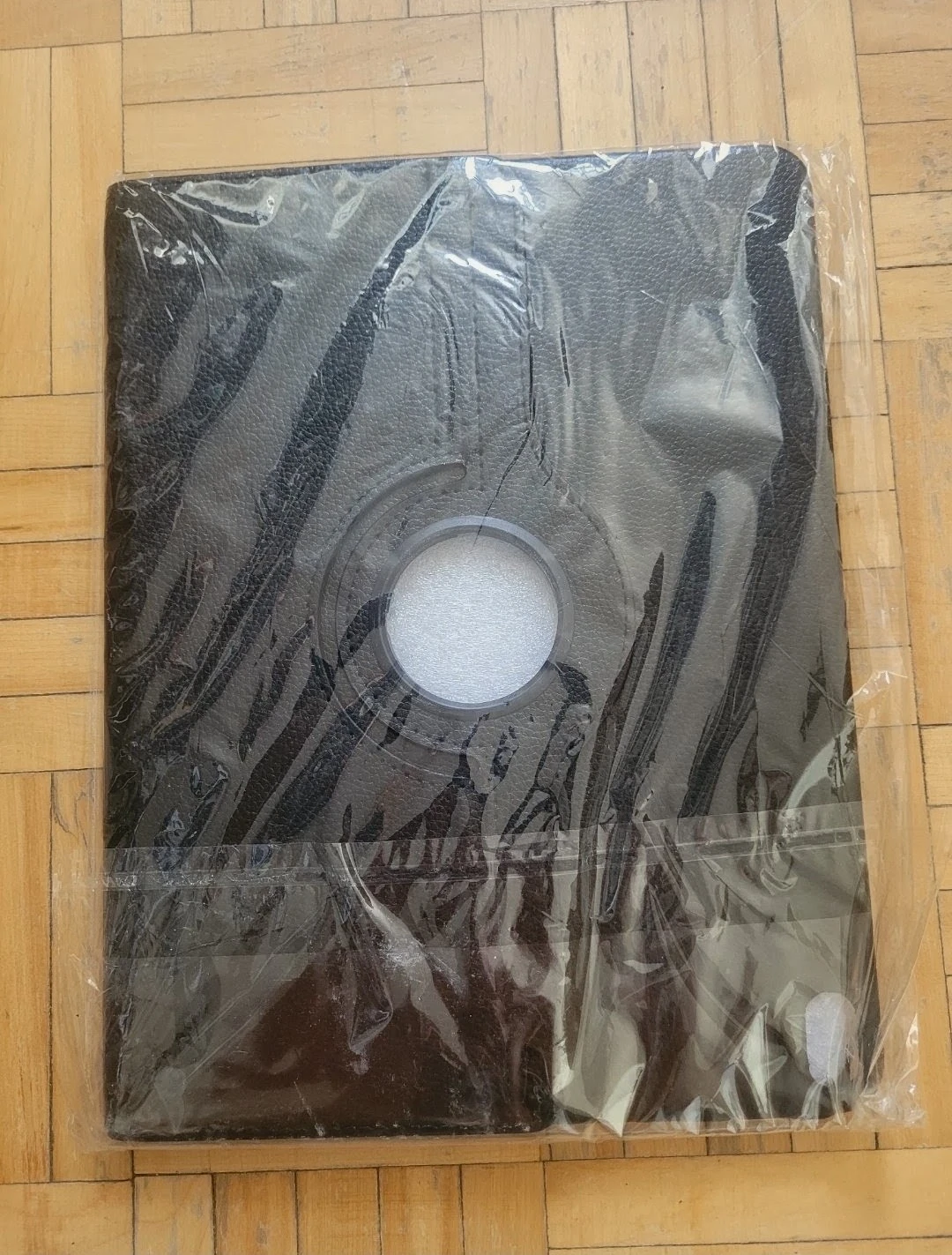 Black Faux Leather Tablet Case