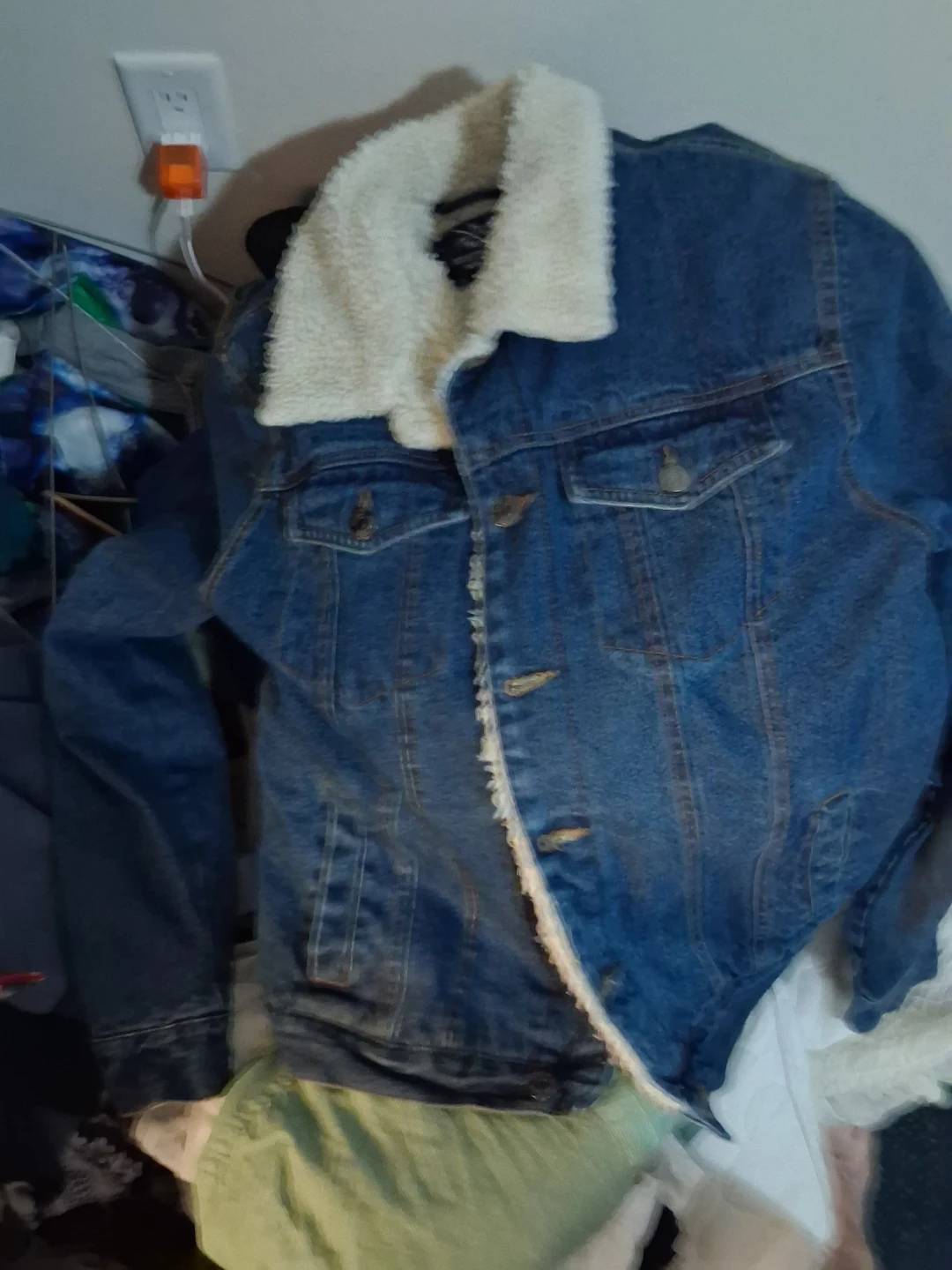North Western Mfg. Co. Denim Sherpa Jacket