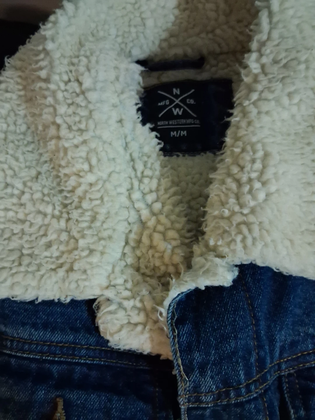 North Western Mfg. Co. Denim Sherpa Jacket - photo 2