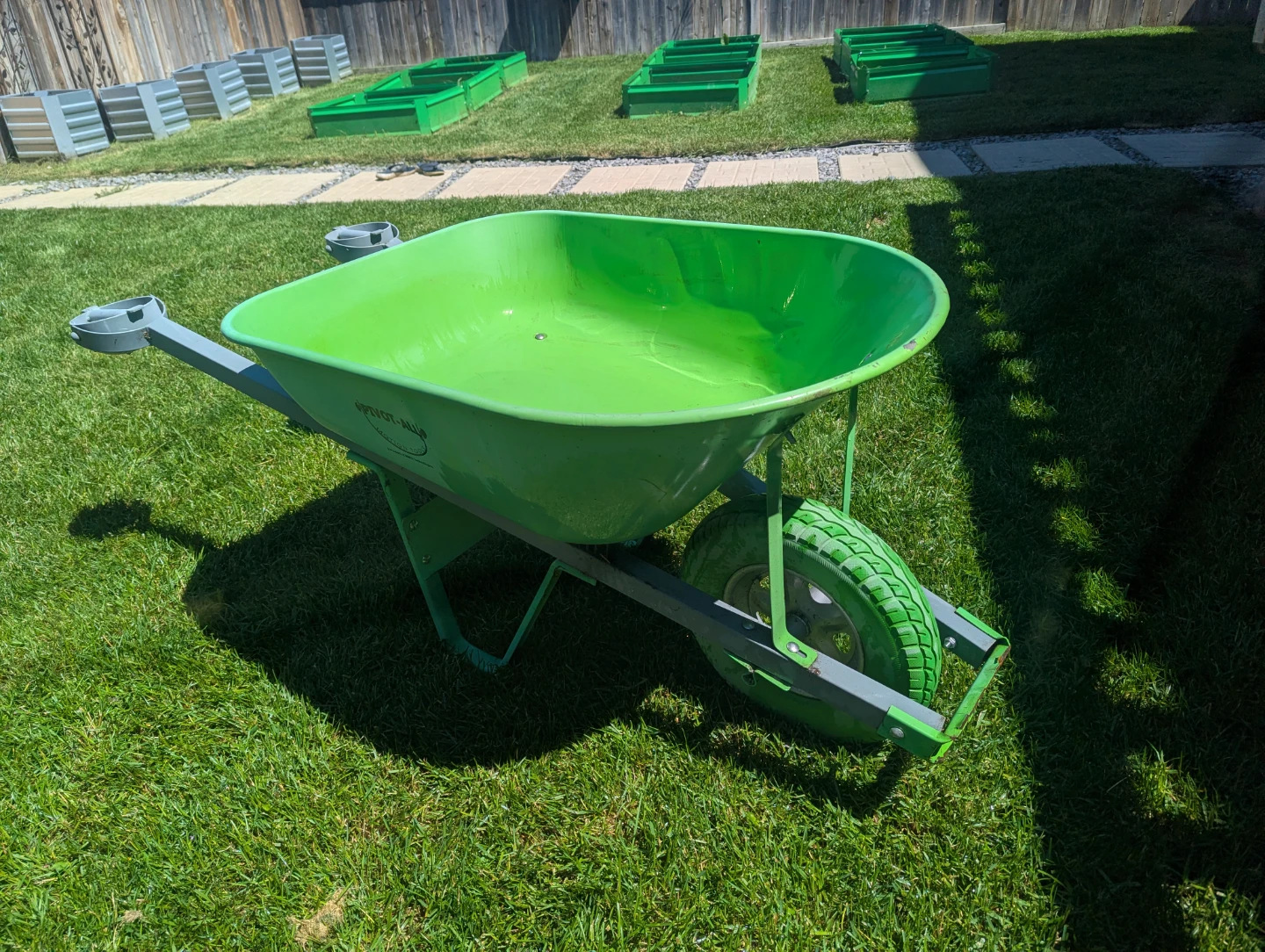 Pivot-All Wheelbarrow
