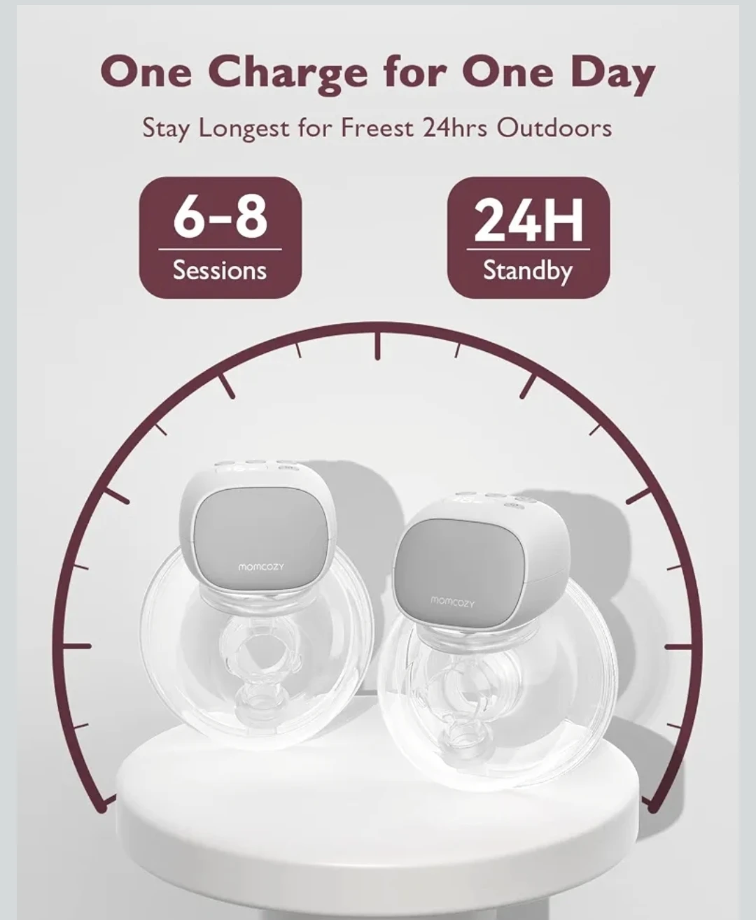 Momcozy S9 Pro Wearable Breast Pump (2 Pumps) - photo 3