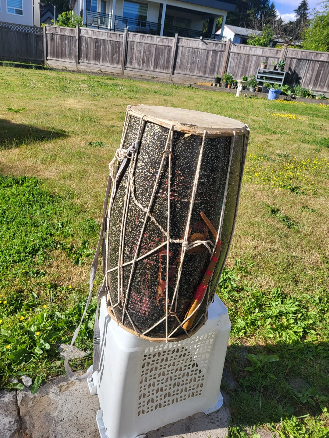 Drum with Strap