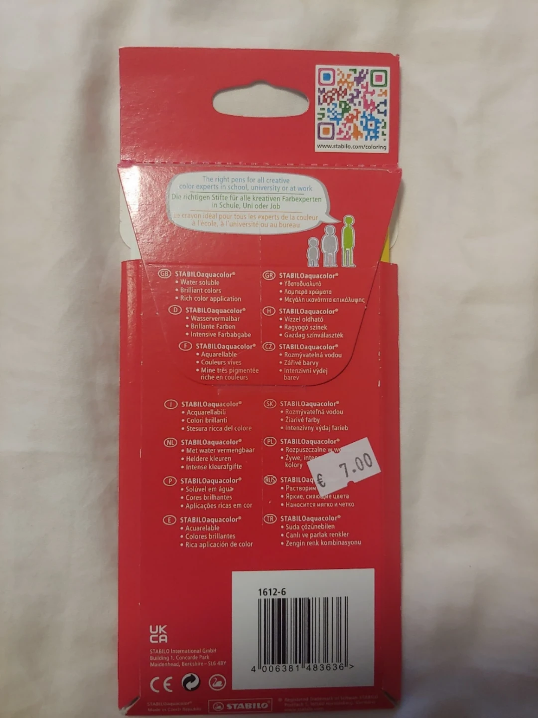 New STABILO aquacolor Watercolor Pencils - photo 3