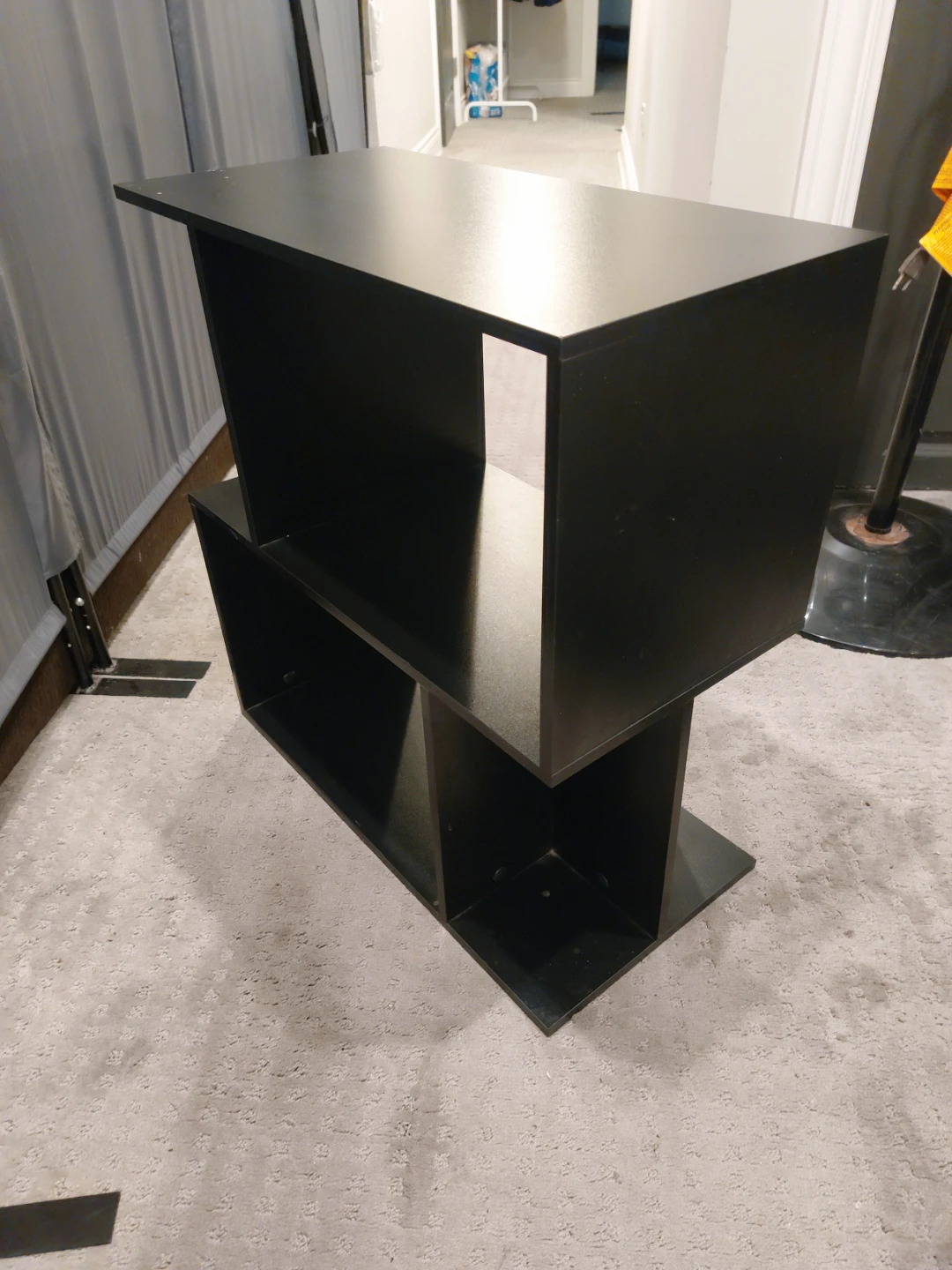 Black Modern Shelf Unit - photo 2