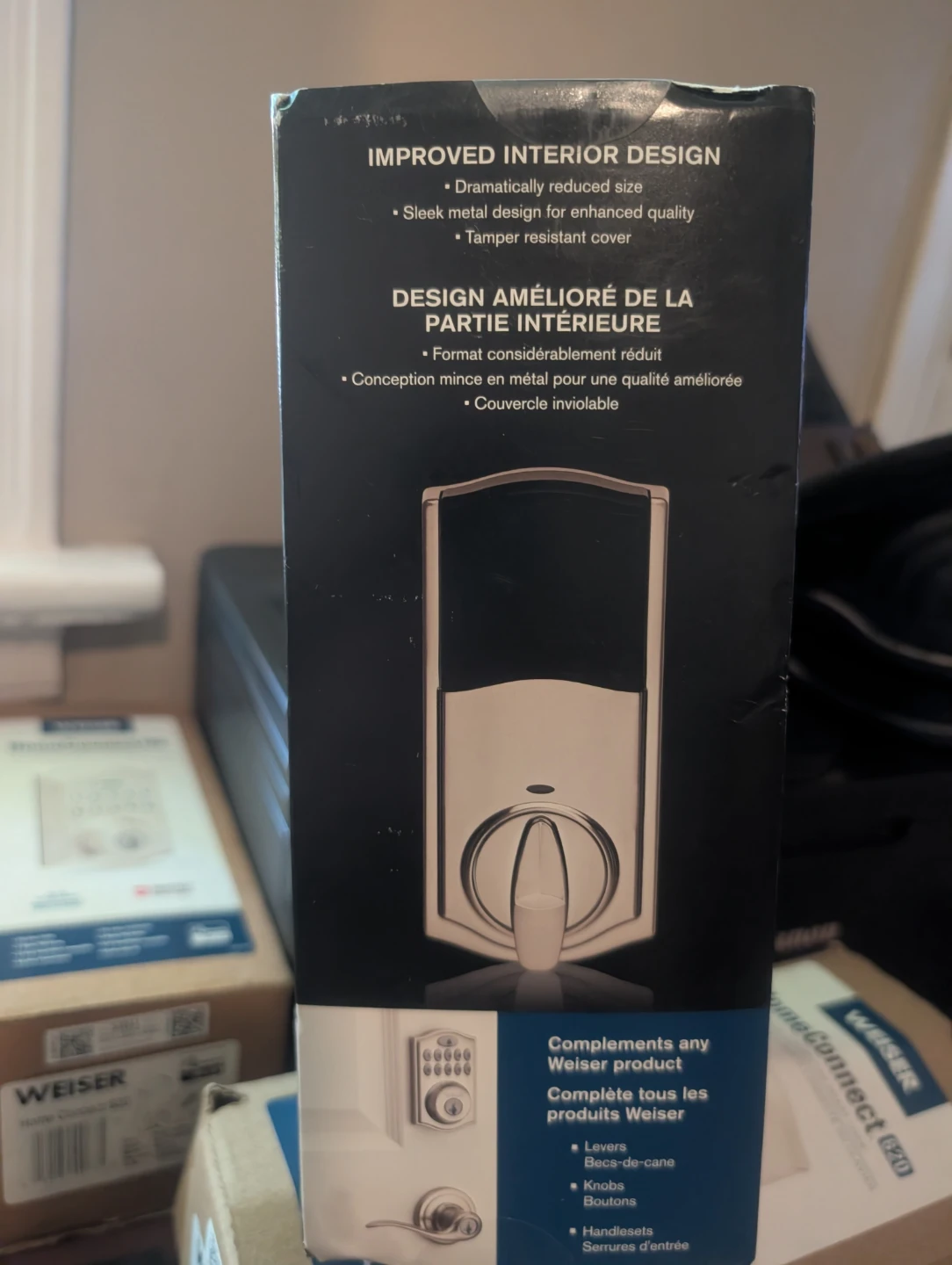 Brand new Weiser smart code electronic deadbolt - photo 2