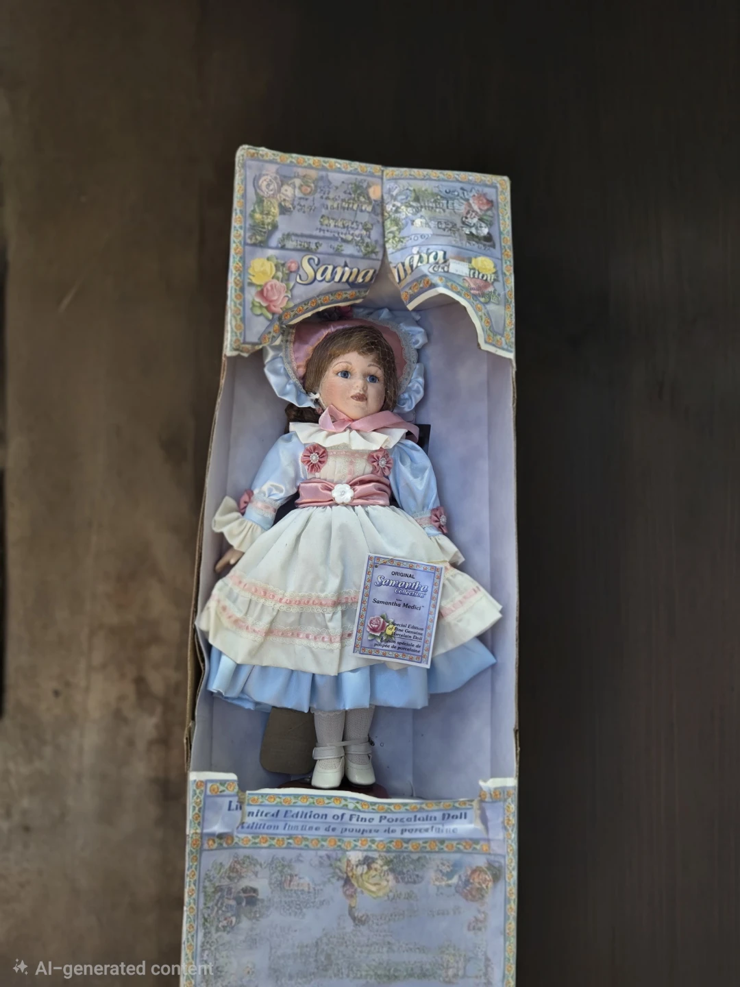 Original Samantha Medi "Limited Edition" Porcelain Doll