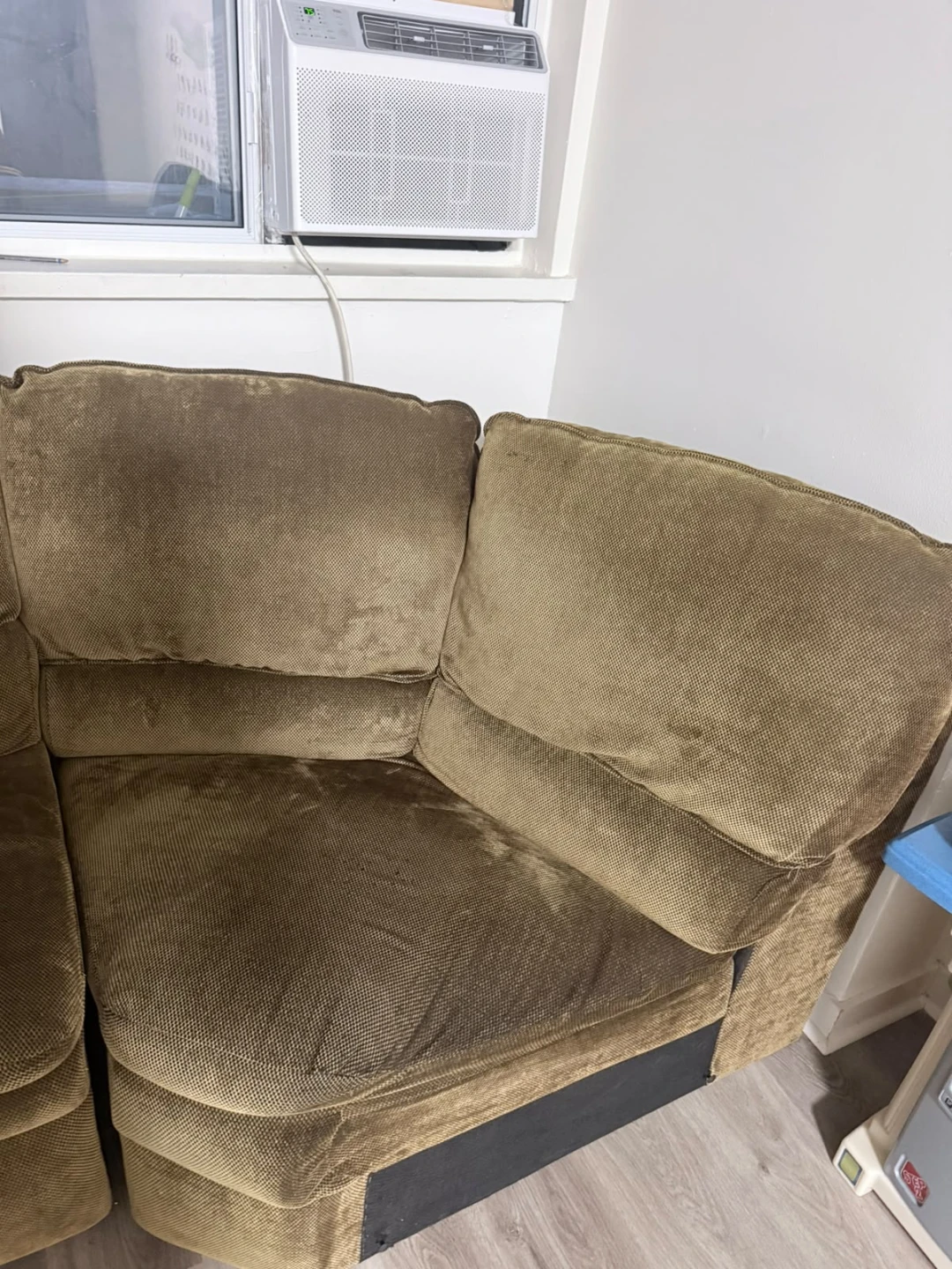 Brown Sectional Sofa Corner Piece - photo 3