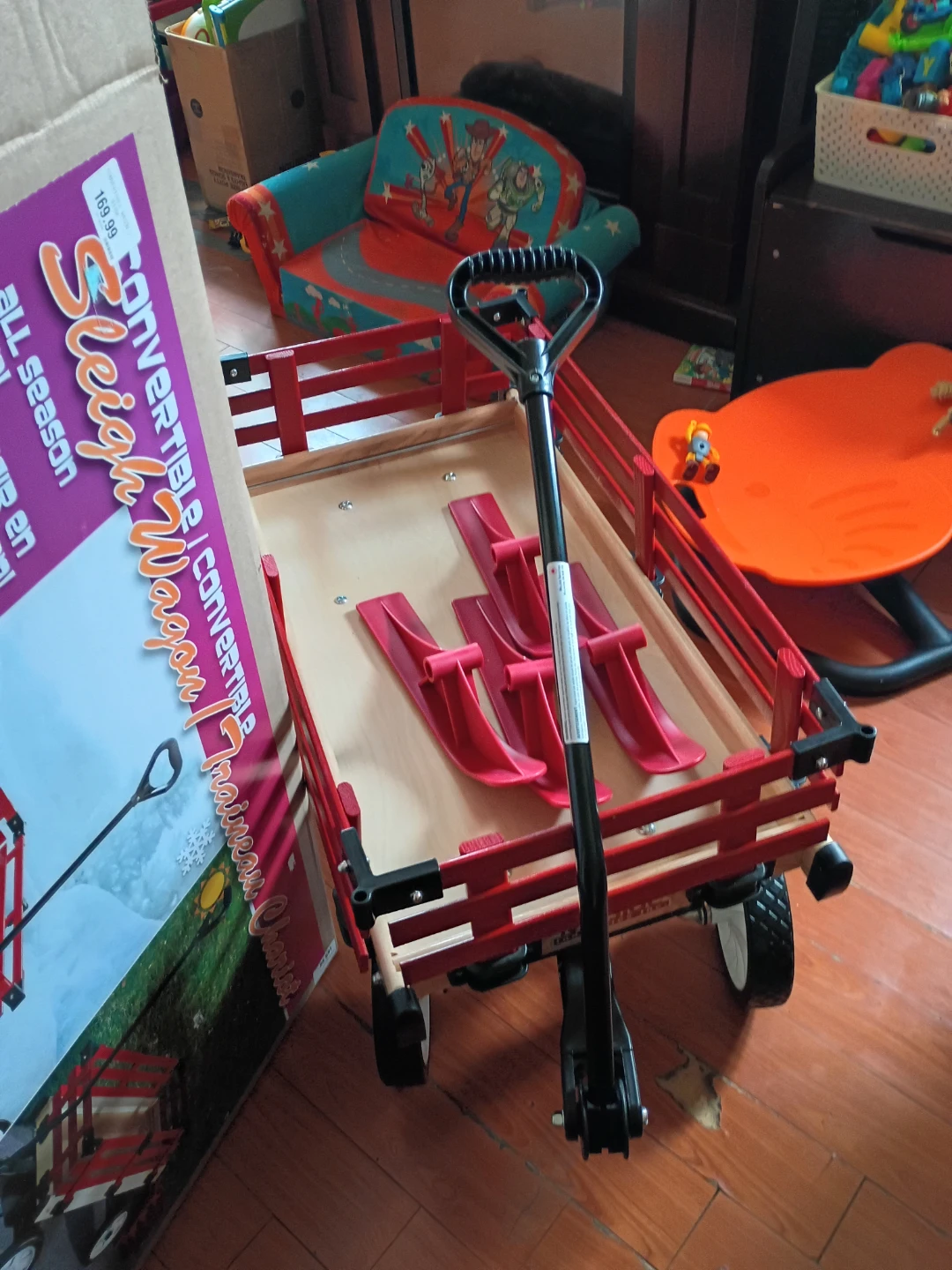Convertible Sleigh Wagon/Trailer