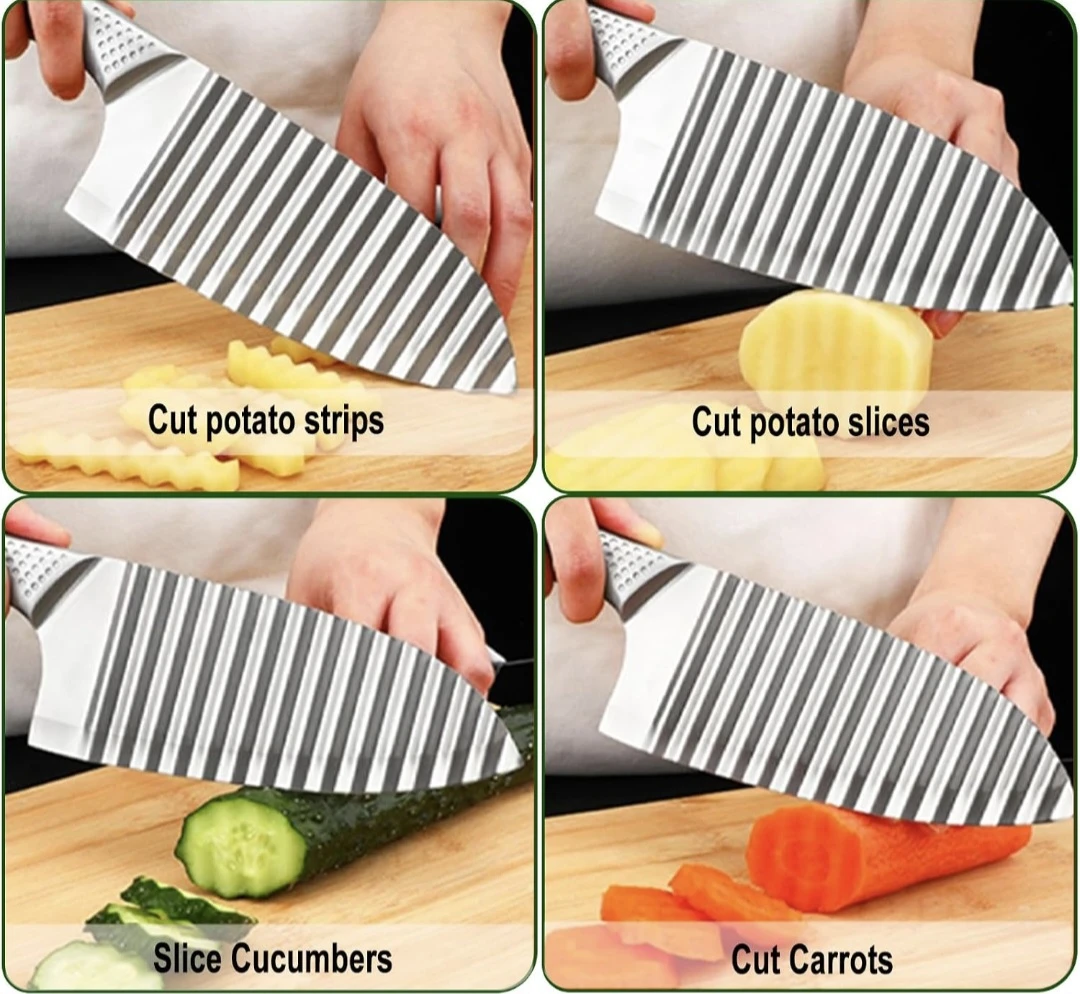 Crinkle Cut Knife 11.8in - photo 2